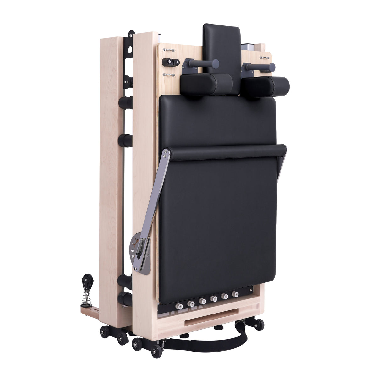 Maple Foldable Pilates Reformer——Hydraulic folding system