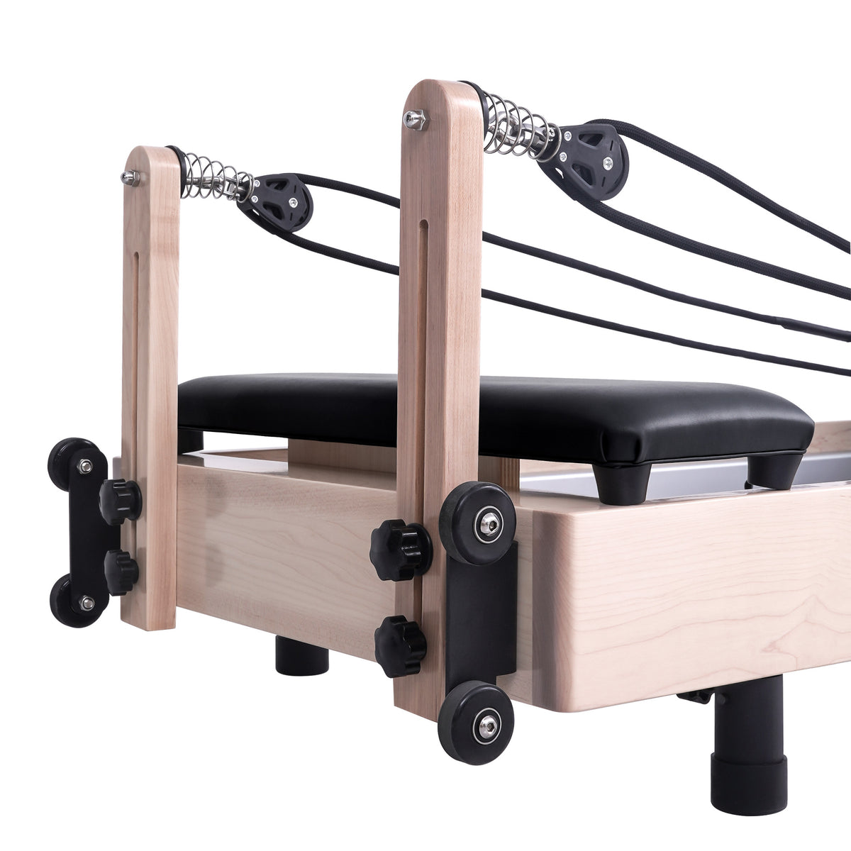Maple Foldable Pilates Reformer——Hydraulic folding system